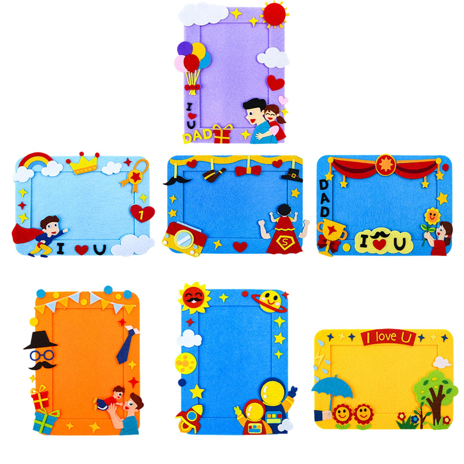 Art And Craft For Father'S Day - Cadre photo bricolage, cadeaux pour papa