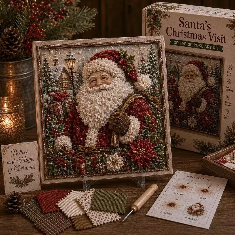 Art Craft Kit - Kit de bricolage de Noël vintage
