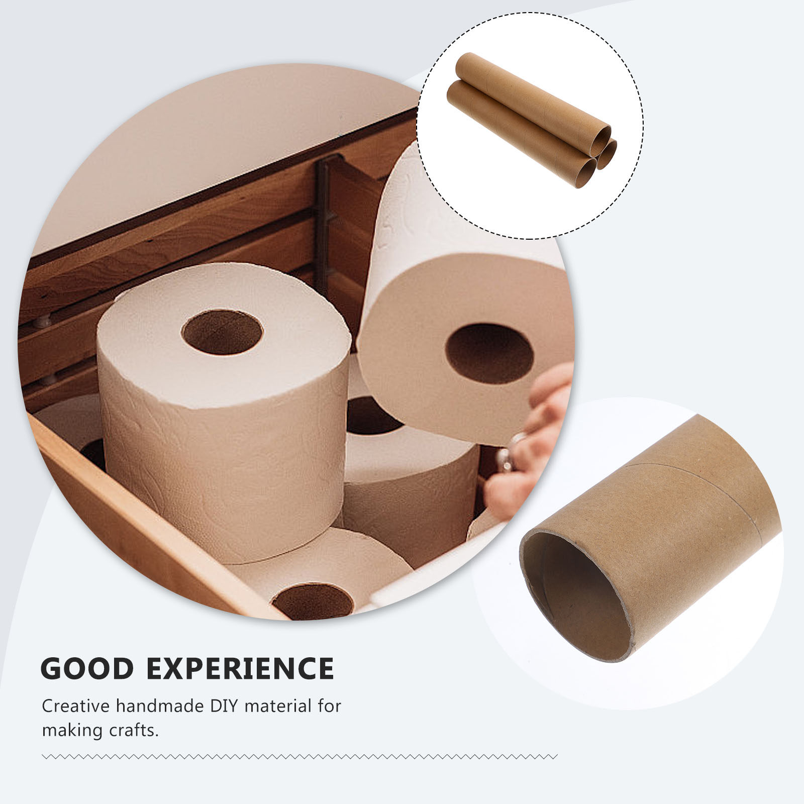 3 tubes en papier vierges, rou - Art Craft With Paper avis et prix