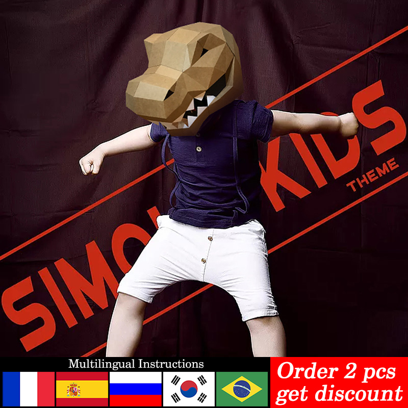 Masque Animal tyrannosaure Rex - Art Craft Cardboard avis et prix